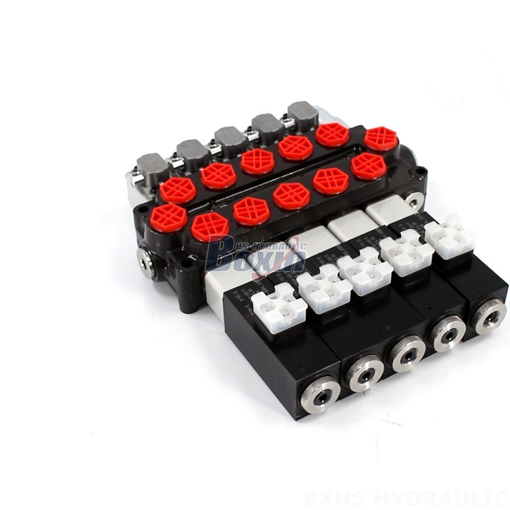 Seeking Global Distributors, Wholesalers, Agents & Traders for Q45 Solenoid And Manual 5 Spool Monoblock Directional Valve main image